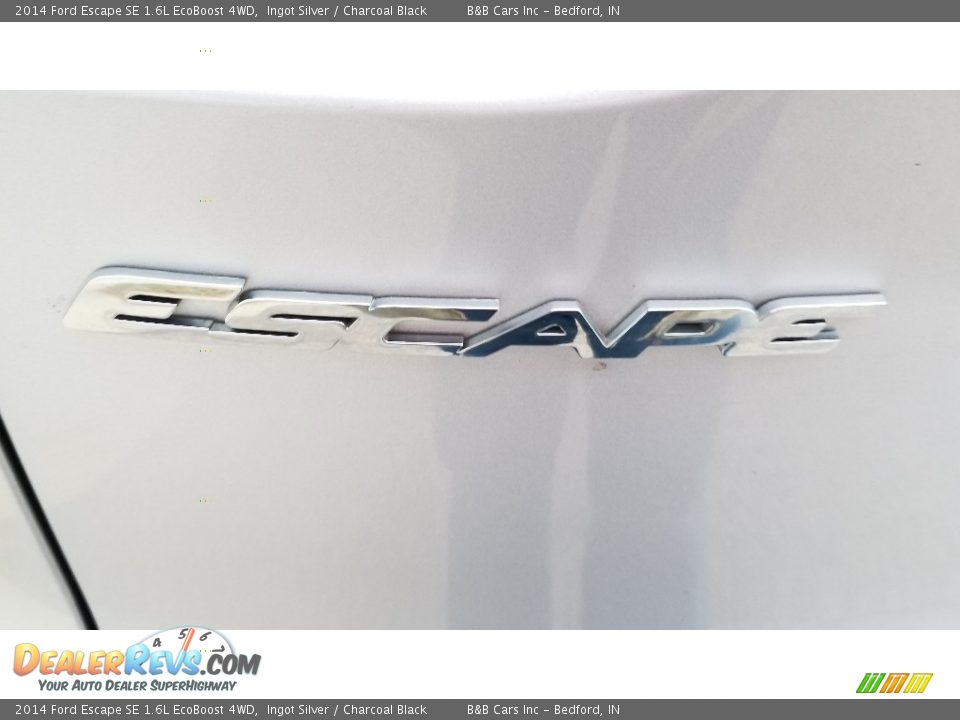 2014 Ford Escape SE 1.6L EcoBoost 4WD Ingot Silver / Charcoal Black Photo #25