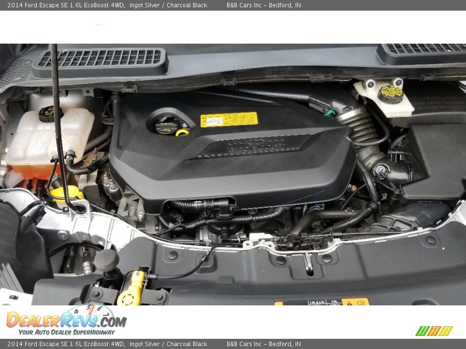2014 Ford Escape SE 1.6L EcoBoost 4WD Ingot Silver / Charcoal Black Photo #26