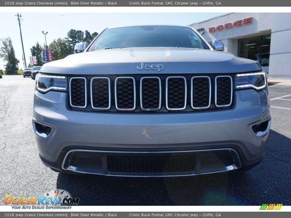 2018 Jeep Grand Cherokee Limited Billet Silver Metallic / Black Photo #2