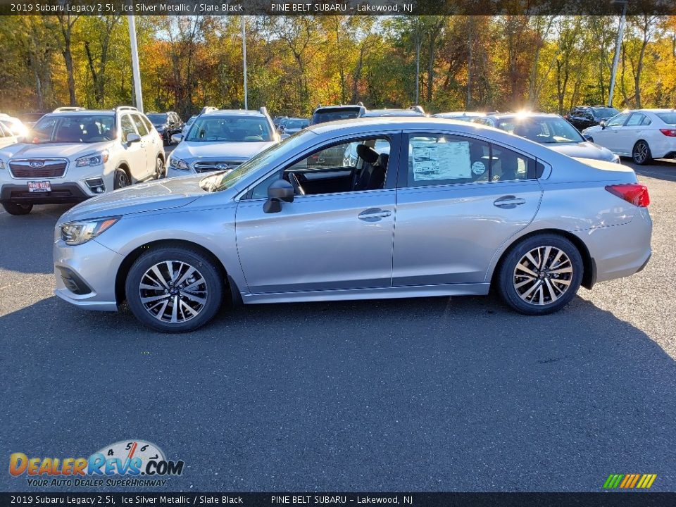 2019 Subaru Legacy 2.5i Ice Silver Metallic / Slate Black Photo #3