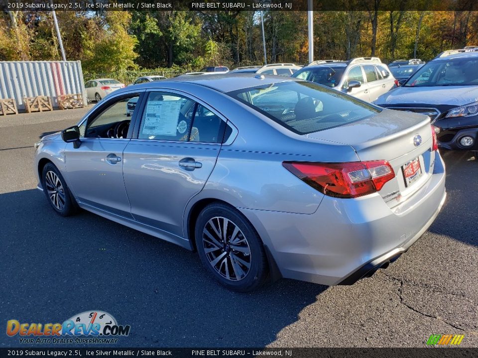 2019 Subaru Legacy 2.5i Ice Silver Metallic / Slate Black Photo #4