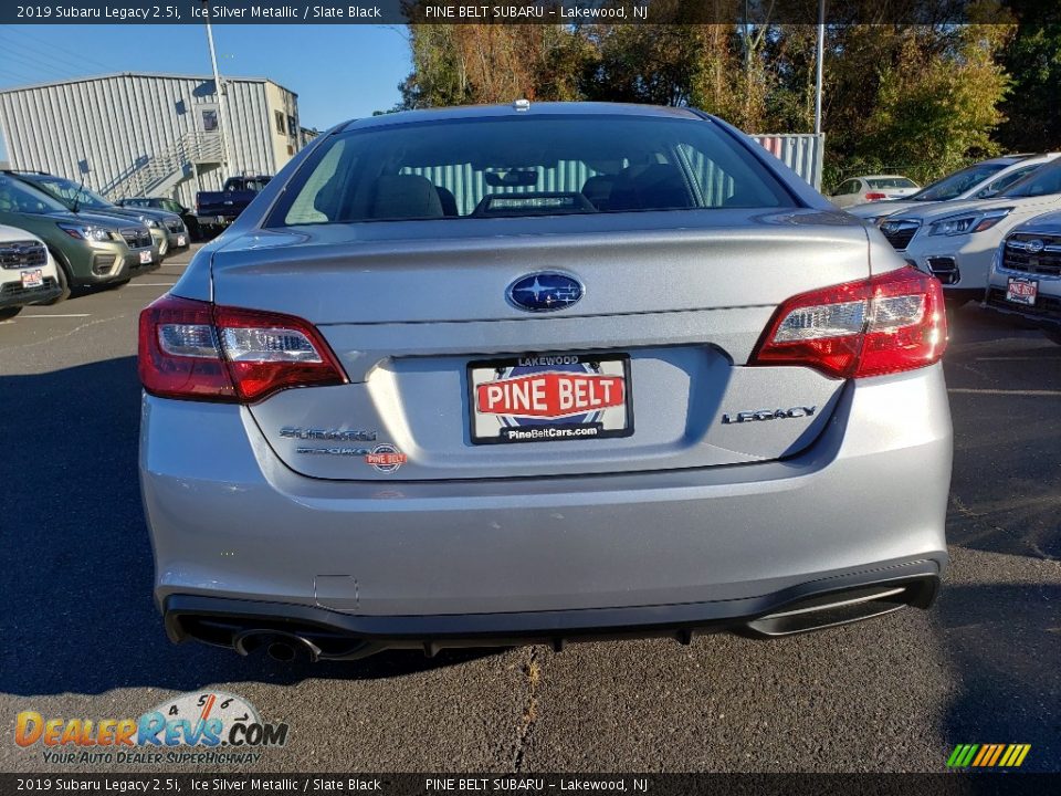 2019 Subaru Legacy 2.5i Ice Silver Metallic / Slate Black Photo #5