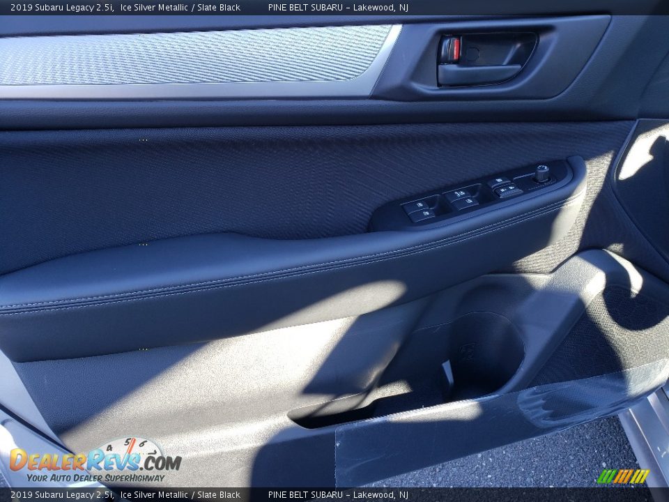 2019 Subaru Legacy 2.5i Ice Silver Metallic / Slate Black Photo #8