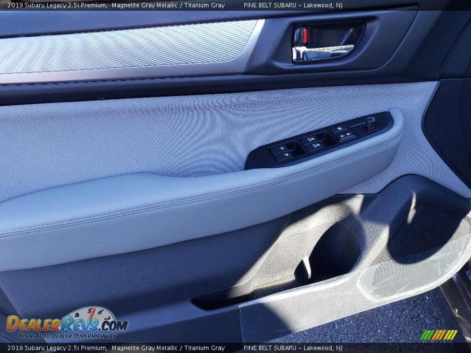 2019 Subaru Legacy 2.5i Premium Magnetite Gray Metallic / Titanium Gray Photo #8