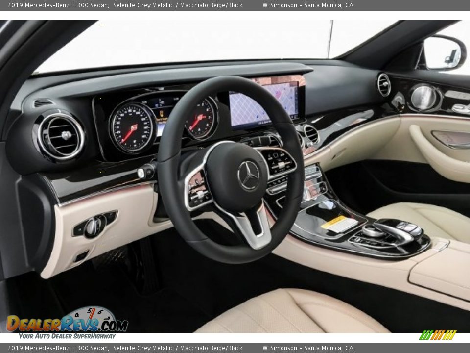 2019 Mercedes-Benz E 300 Sedan Selenite Grey Metallic / Macchiato Beige/Black Photo #4