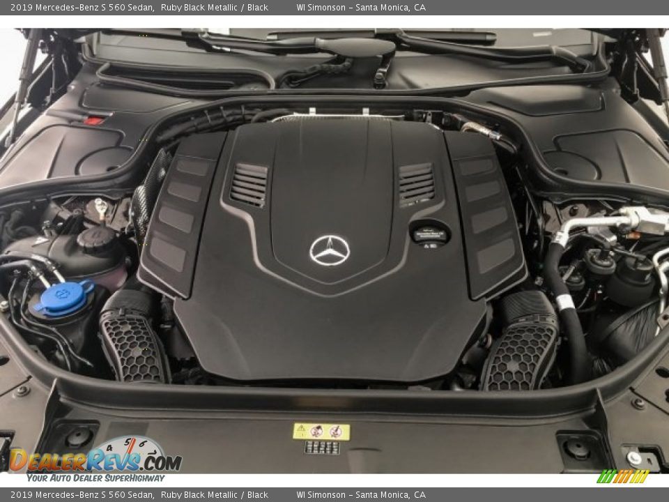 2019 Mercedes-Benz S 560 Sedan 4.0 Liter biturbo DOHC 32-Valve VVT V8 Engine Photo #8