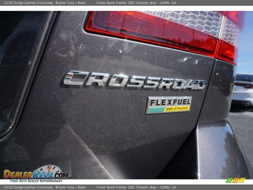 2018 Dodge Journey Crossroad Bruiser Grey / Black Photo #16
