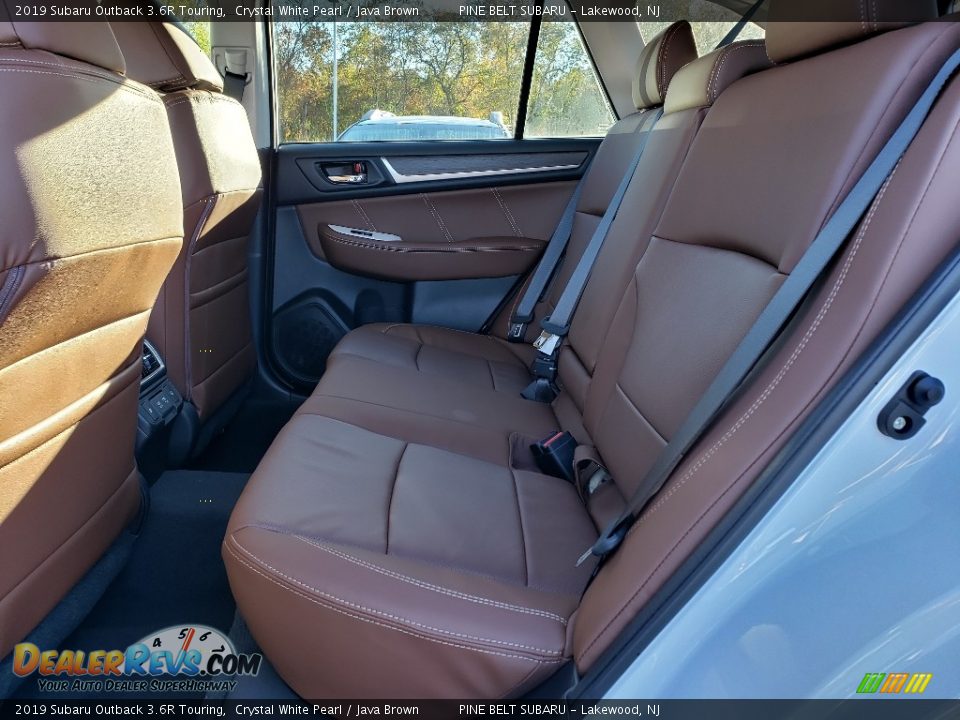 Rear Seat of 2019 Subaru Outback 3.6R Touring Photo #6