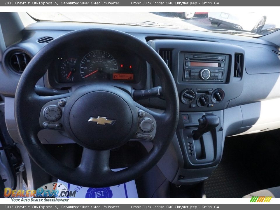 2015 Chevrolet City Express LS Galvanized Silver / Medium Pewter Photo
