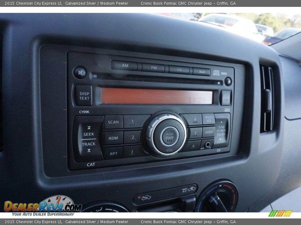 2015 Chevrolet City Express LS Galvanized Silver / Medium Pewter Photo #6