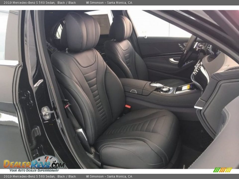 2019 Mercedes-Benz S 560 Sedan Black / Black Photo #5