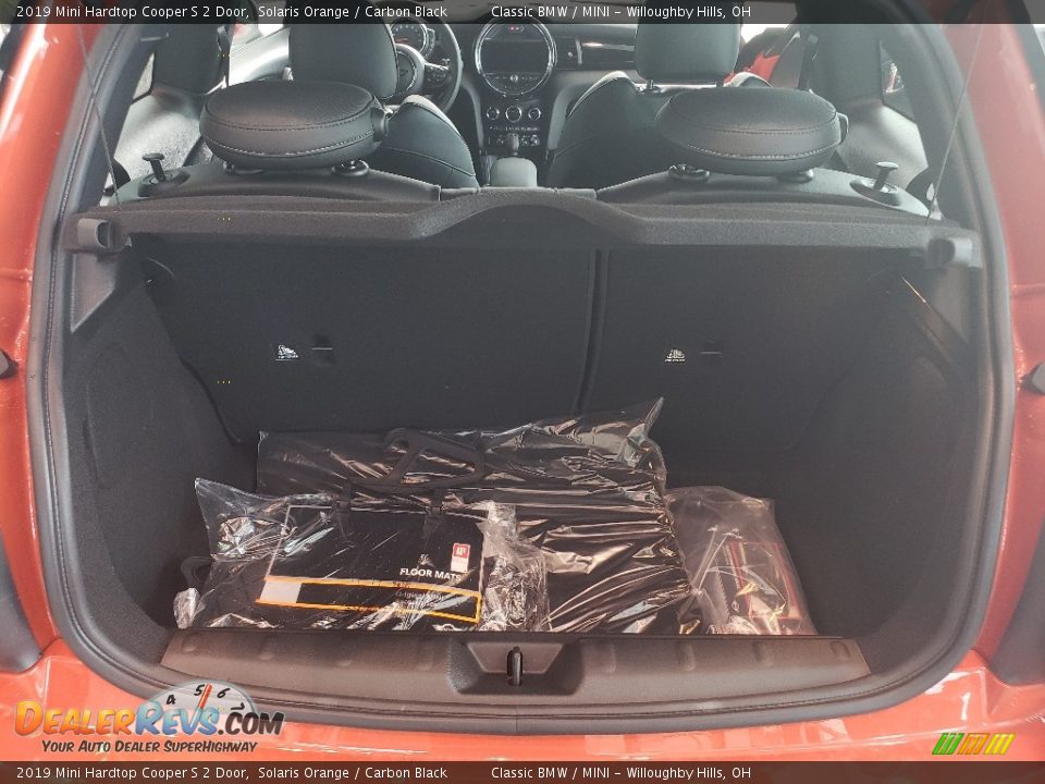 2019 Mini Hardtop Cooper S 2 Door Solaris Orange / Carbon Black Photo #7