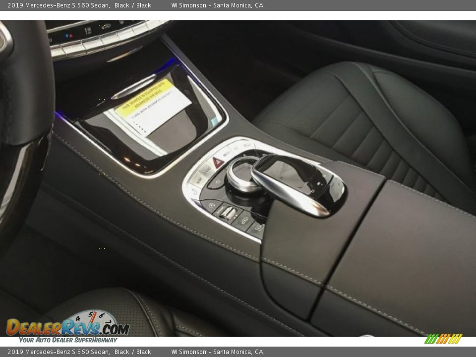 2019 Mercedes-Benz S 560 Sedan Black / Black Photo #7