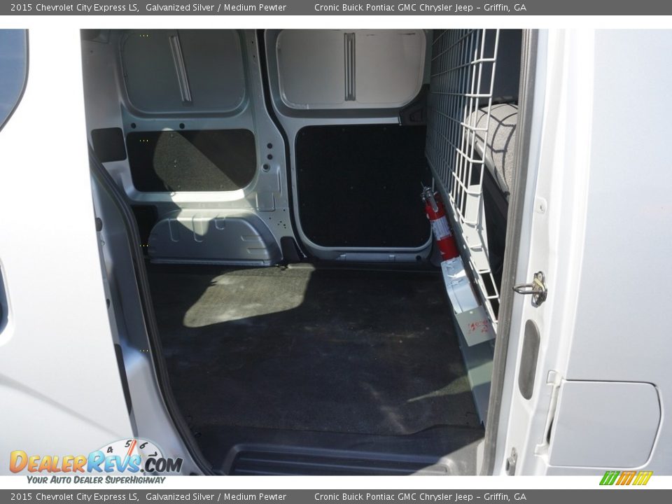2015 Chevrolet City Express LS Galvanized Silver / Medium Pewter Photo #12