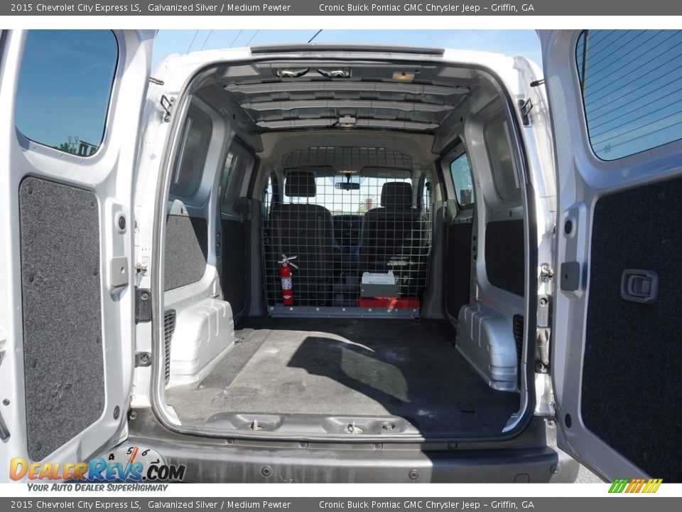 2015 Chevrolet City Express LS Galvanized Silver / Medium Pewter Photo #13