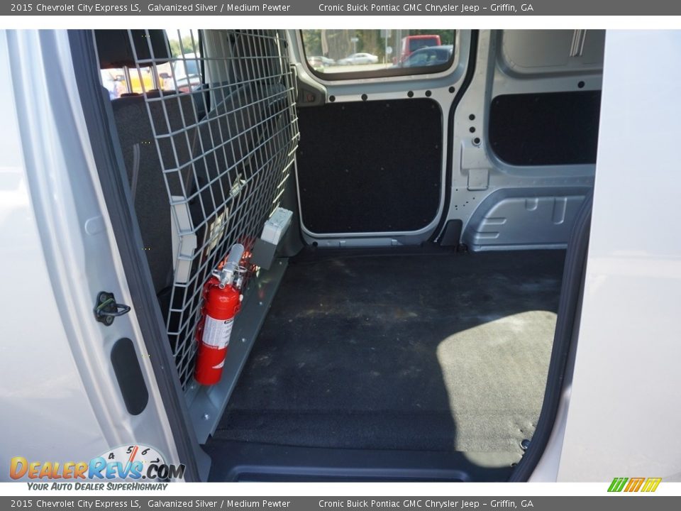 2015 Chevrolet City Express LS Galvanized Silver / Medium Pewter Photo #14