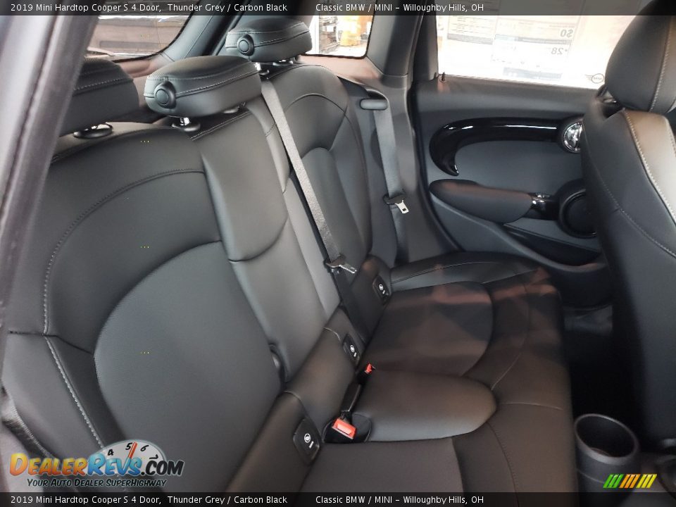 2019 Mini Hardtop Cooper S 4 Door Thunder Grey / Carbon Black Photo #6