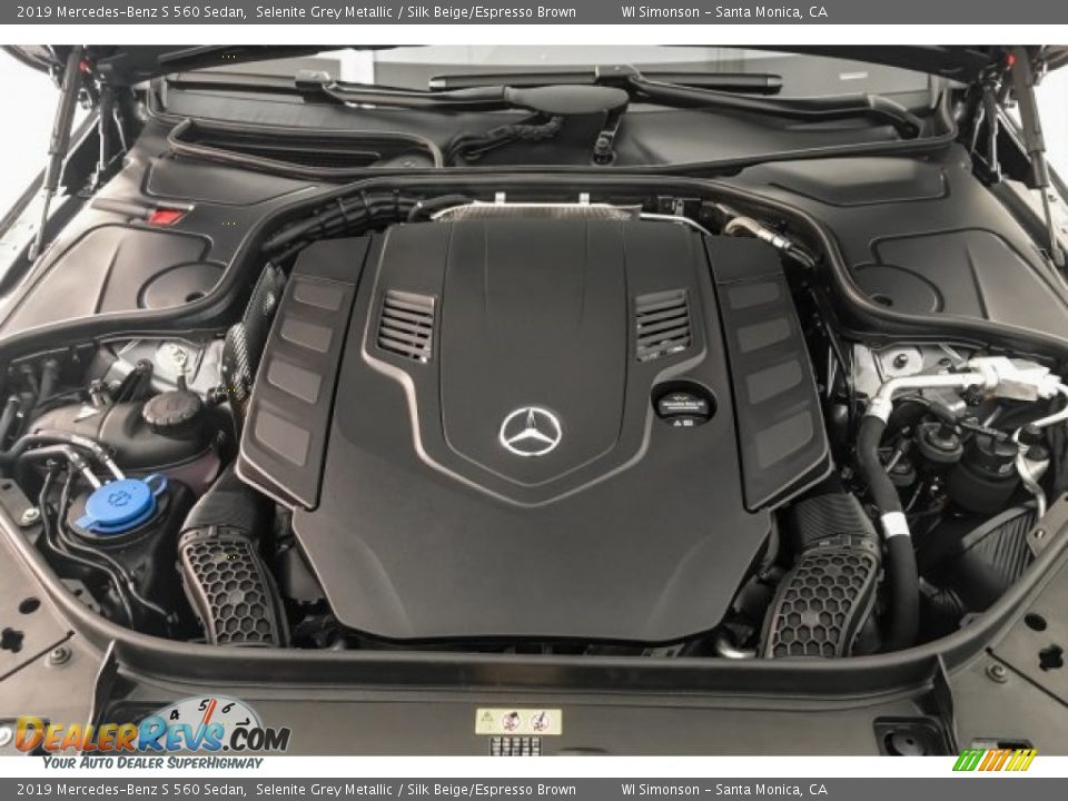 2019 Mercedes-Benz S 560 Sedan 4.0 Liter biturbo DOHC 32-Valve VVT V8 Engine Photo #8