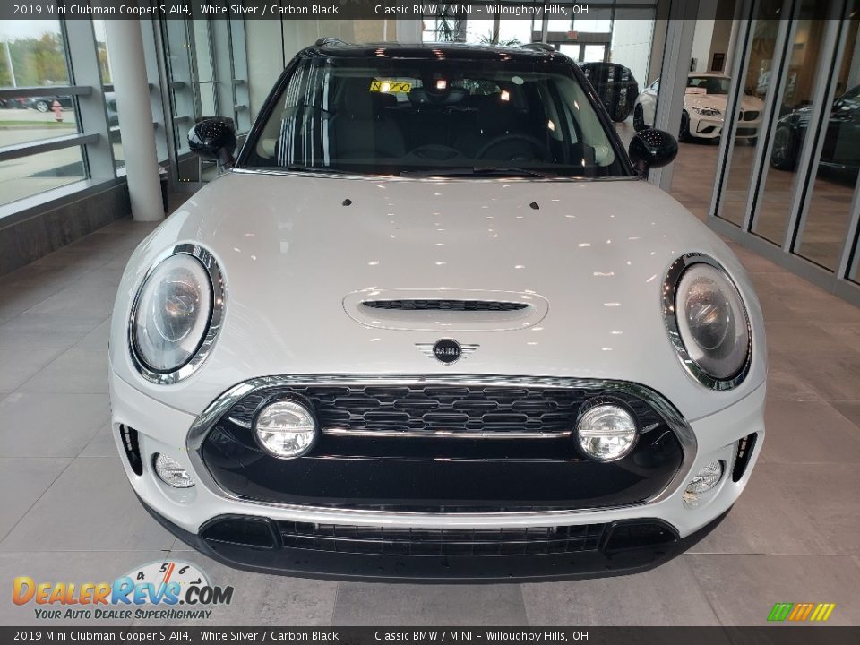 2019 Mini Clubman Cooper S All4 White Silver / Carbon Black Photo #4