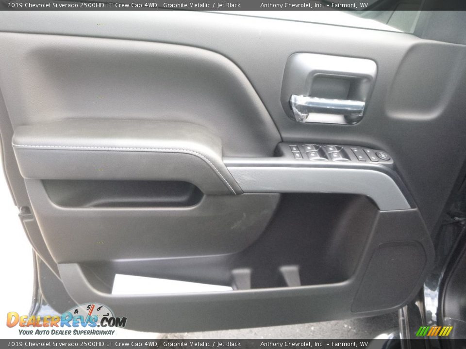2019 Chevrolet Silverado 2500HD LT Crew Cab 4WD Graphite Metallic / Jet Black Photo #12