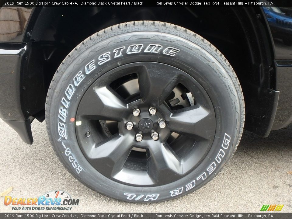 2019 Ram 1500 Big Horn Crew Cab 4x4 Wheel Photo #9