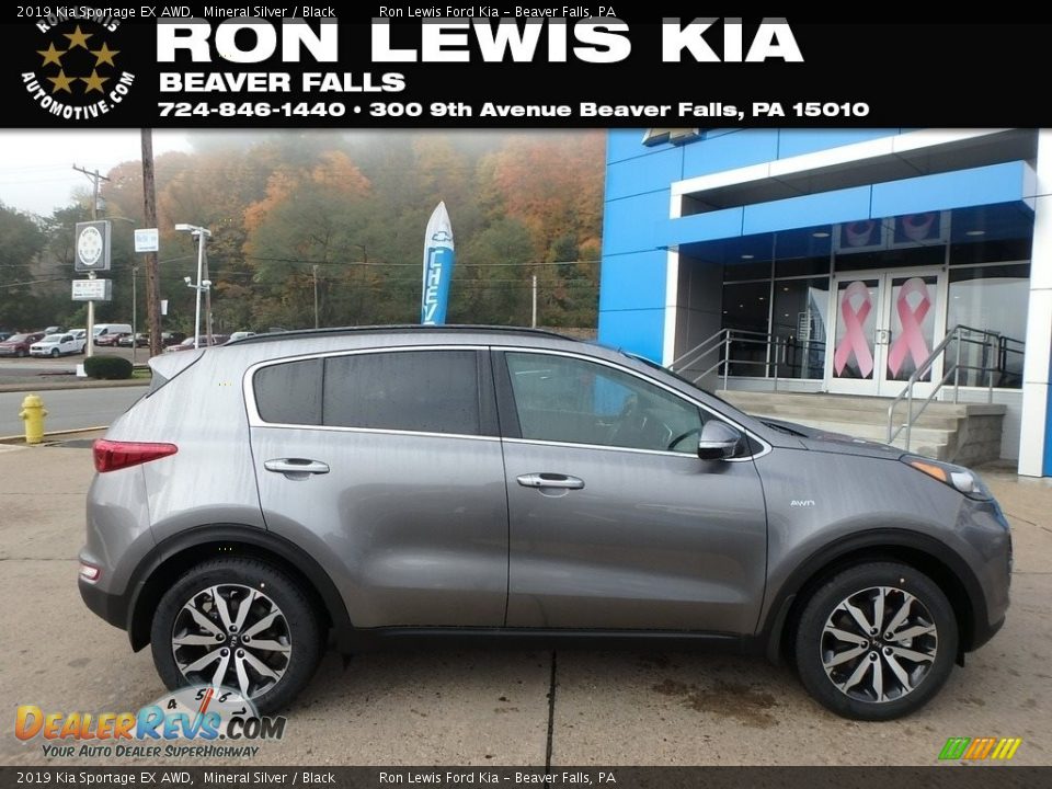 2019 Kia Sportage EX AWD Mineral Silver / Black Photo #1