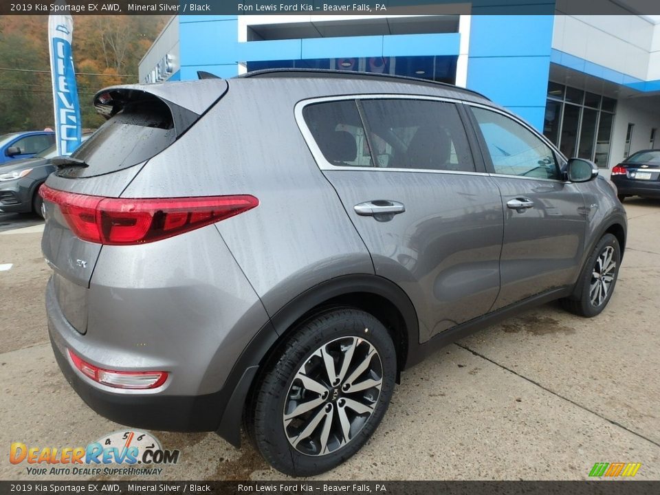 2019 Kia Sportage EX AWD Mineral Silver / Black Photo #2