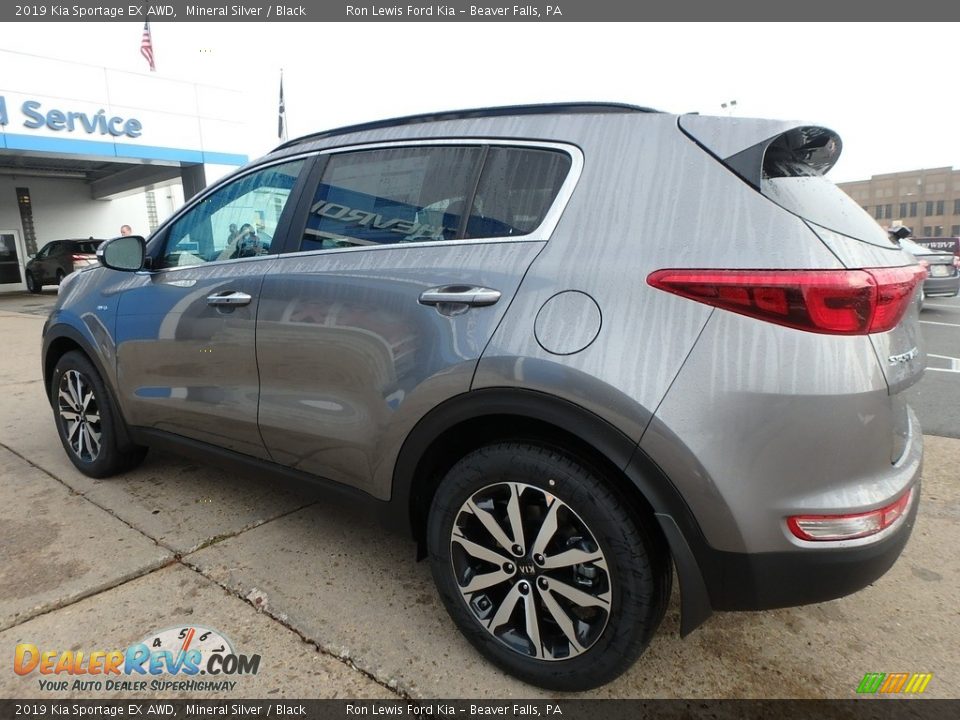 2019 Kia Sportage EX AWD Mineral Silver / Black Photo #5
