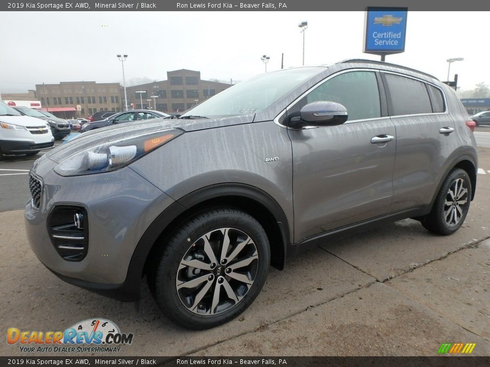 2019 Kia Sportage EX AWD Mineral Silver / Black Photo #7