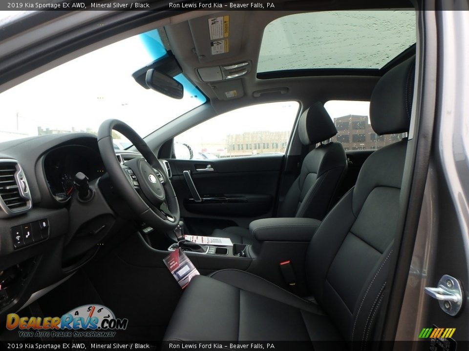 2019 Kia Sportage EX AWD Mineral Silver / Black Photo #11