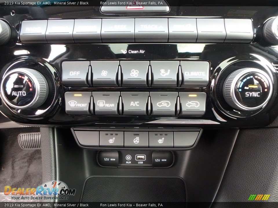 2019 Kia Sportage EX AWD Mineral Silver / Black Photo #19