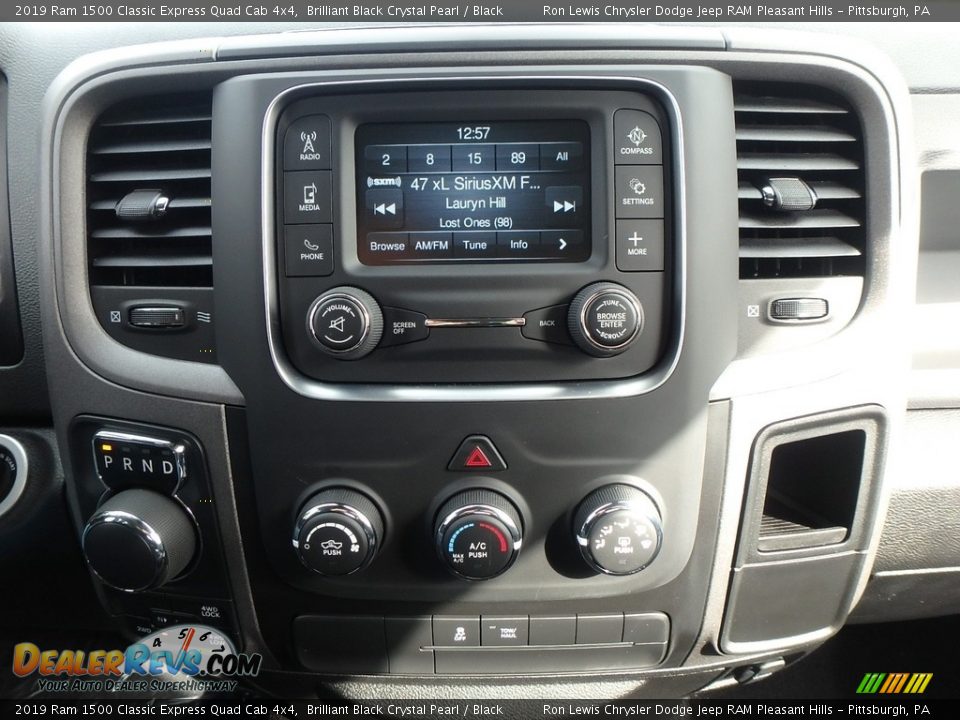 2019 Ram 1500 Classic Express Quad Cab 4x4 Brilliant Black Crystal Pearl / Black Photo #14
