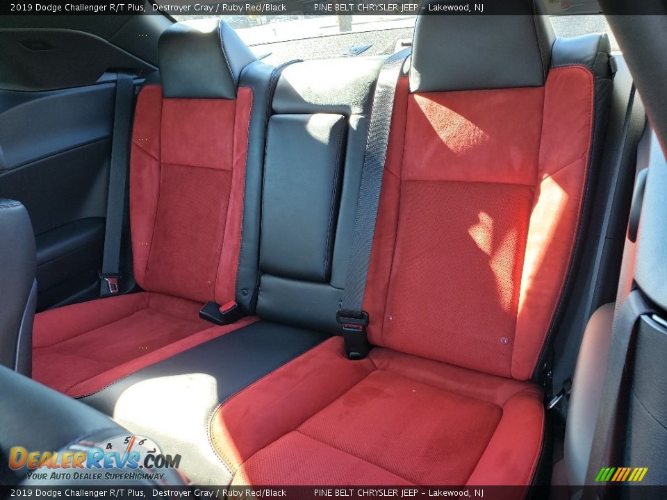Rear Seat of 2019 Dodge Challenger R/T Plus Photo #11