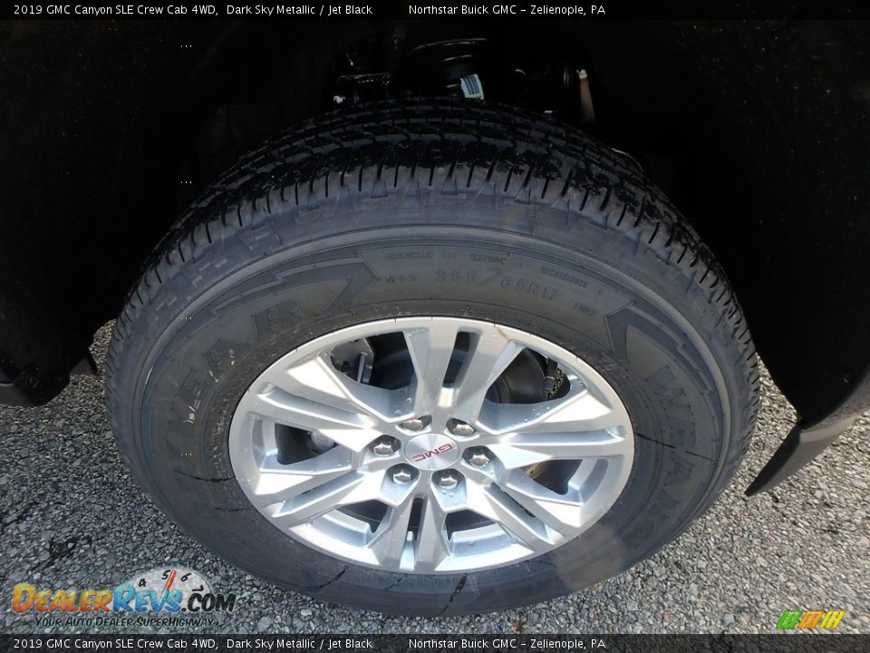 2019 GMC Canyon SLE Crew Cab 4WD Dark Sky Metallic / Jet Black Photo #9