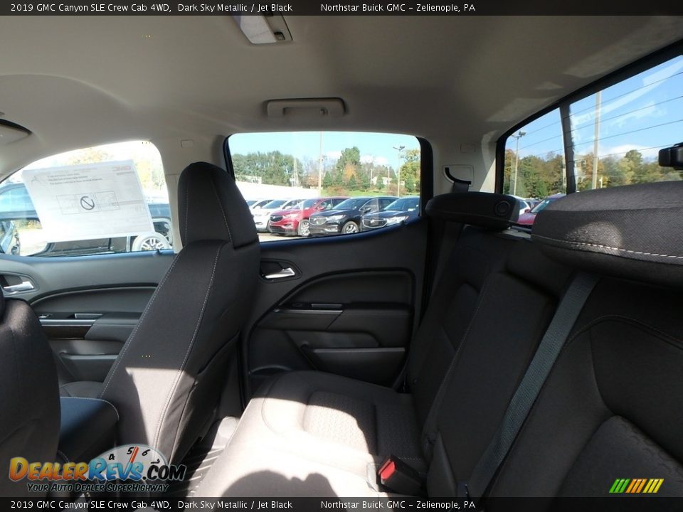 2019 GMC Canyon SLE Crew Cab 4WD Dark Sky Metallic / Jet Black Photo #11