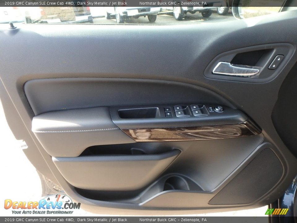 2019 GMC Canyon SLE Crew Cab 4WD Dark Sky Metallic / Jet Black Photo #13