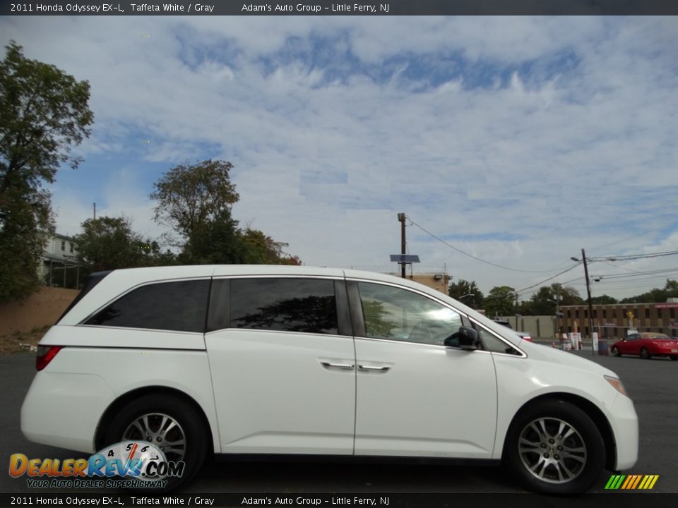 2011 Honda Odyssey EX-L Taffeta White / Gray Photo #3