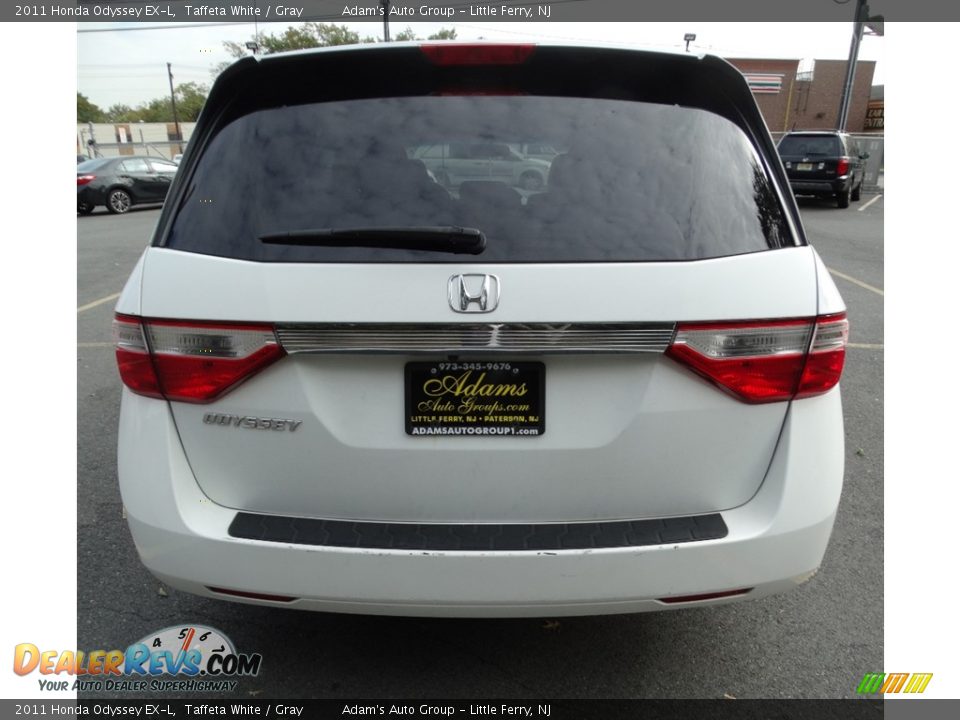 2011 Honda Odyssey EX-L Taffeta White / Gray Photo #5