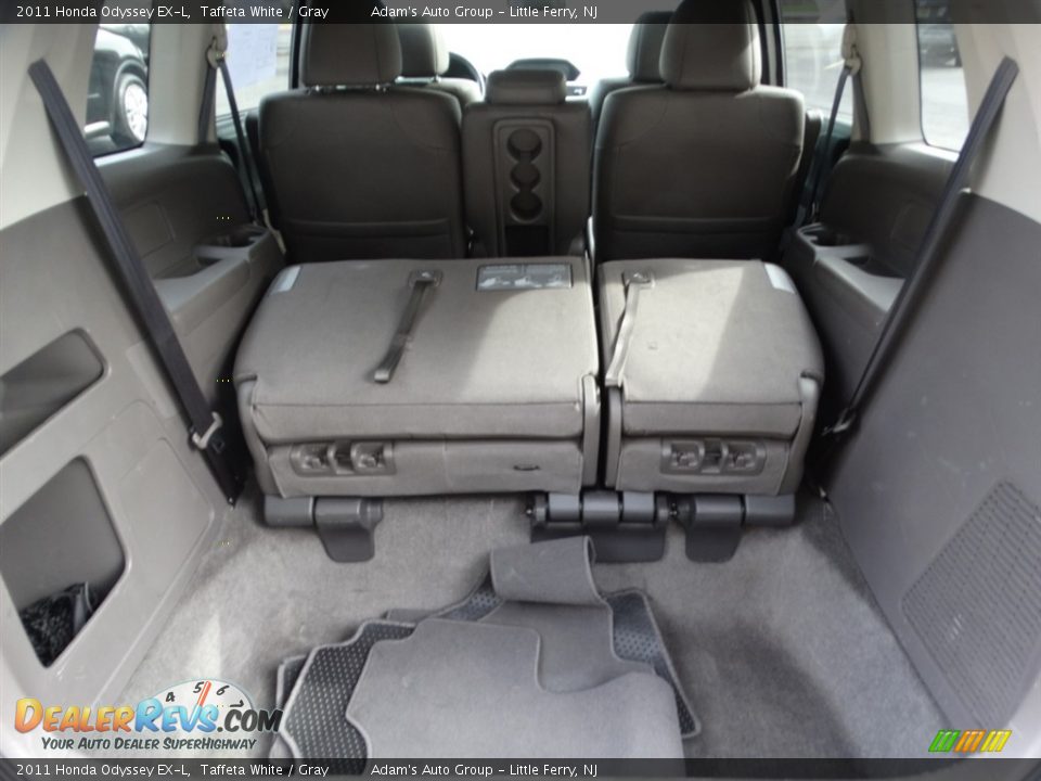 2011 Honda Odyssey EX-L Taffeta White / Gray Photo #22
