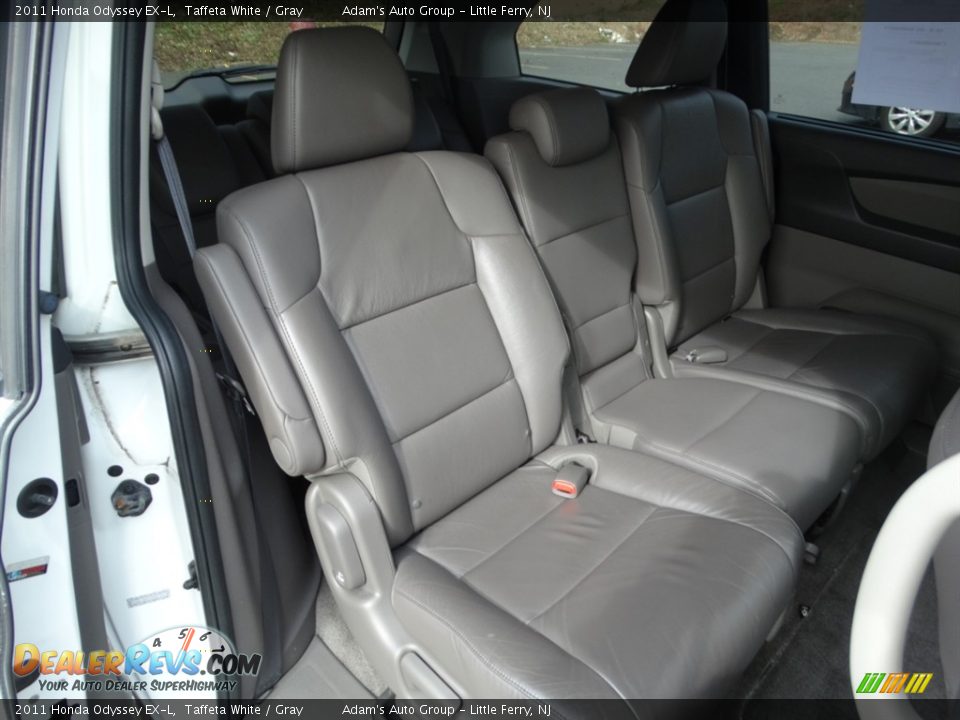 2011 Honda Odyssey EX-L Taffeta White / Gray Photo #23