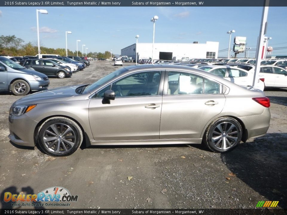 2016 Subaru Legacy 3.6R Limited Tungsten Metallic / Warm Ivory Photo #7
