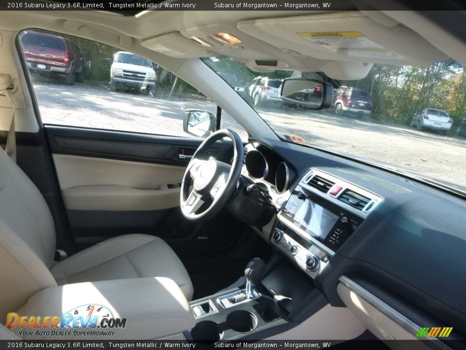 2016 Subaru Legacy 3.6R Limited Tungsten Metallic / Warm Ivory Photo #9
