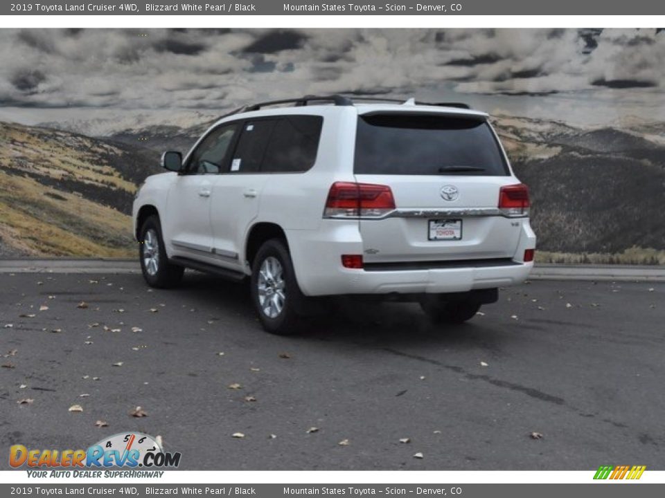 2019 Toyota Land Cruiser 4WD Blizzard White Pearl / Black Photo #3