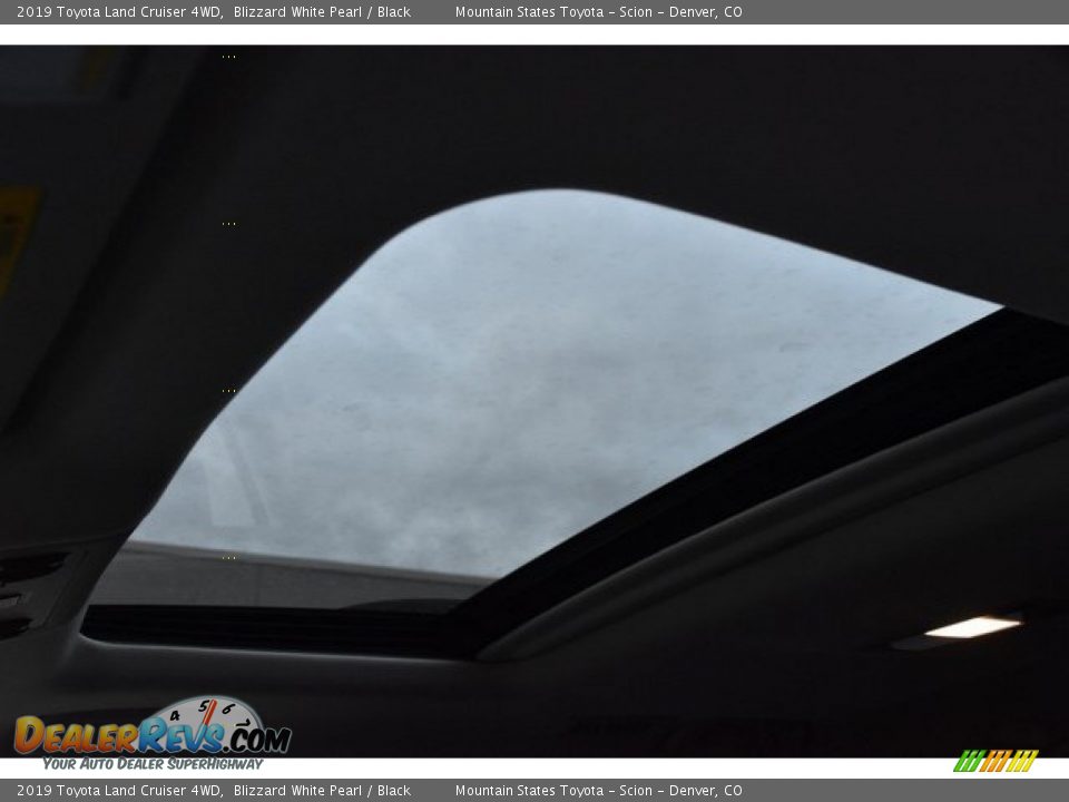 2019 Toyota Land Cruiser 4WD Blizzard White Pearl / Black Photo #9