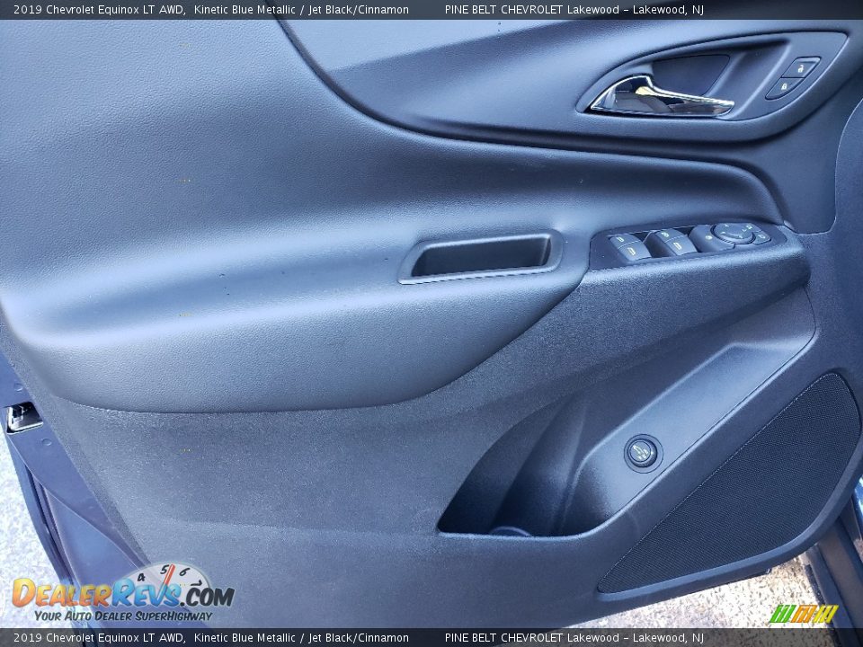 2019 Chevrolet Equinox LT AWD Kinetic Blue Metallic / Jet Black/Cinnamon Photo #8