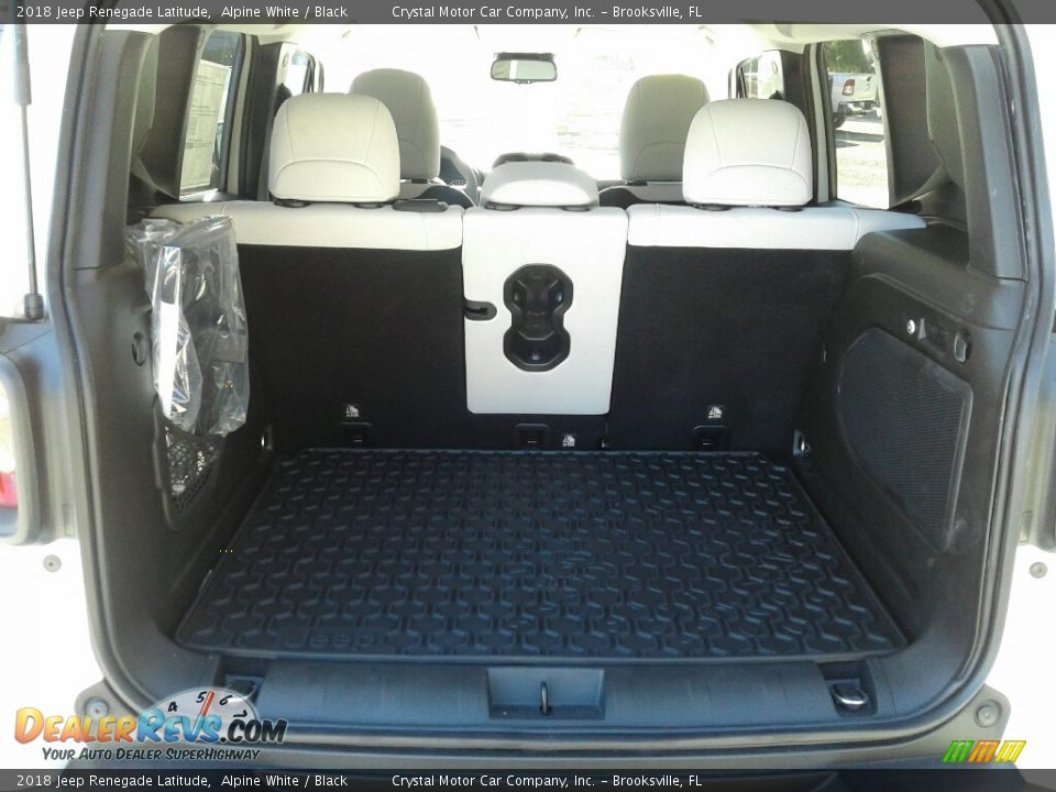 2018 Jeep Renegade Latitude Alpine White / Black Photo #19