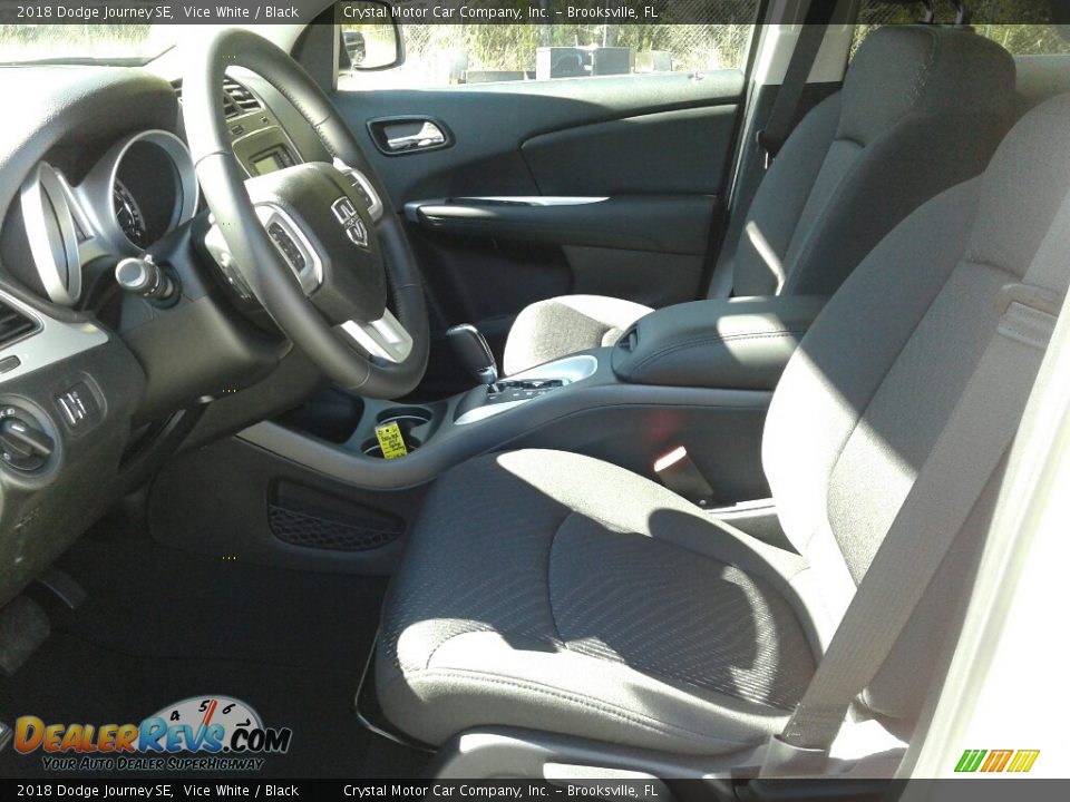 2018 Dodge Journey SE Vice White / Black Photo #9