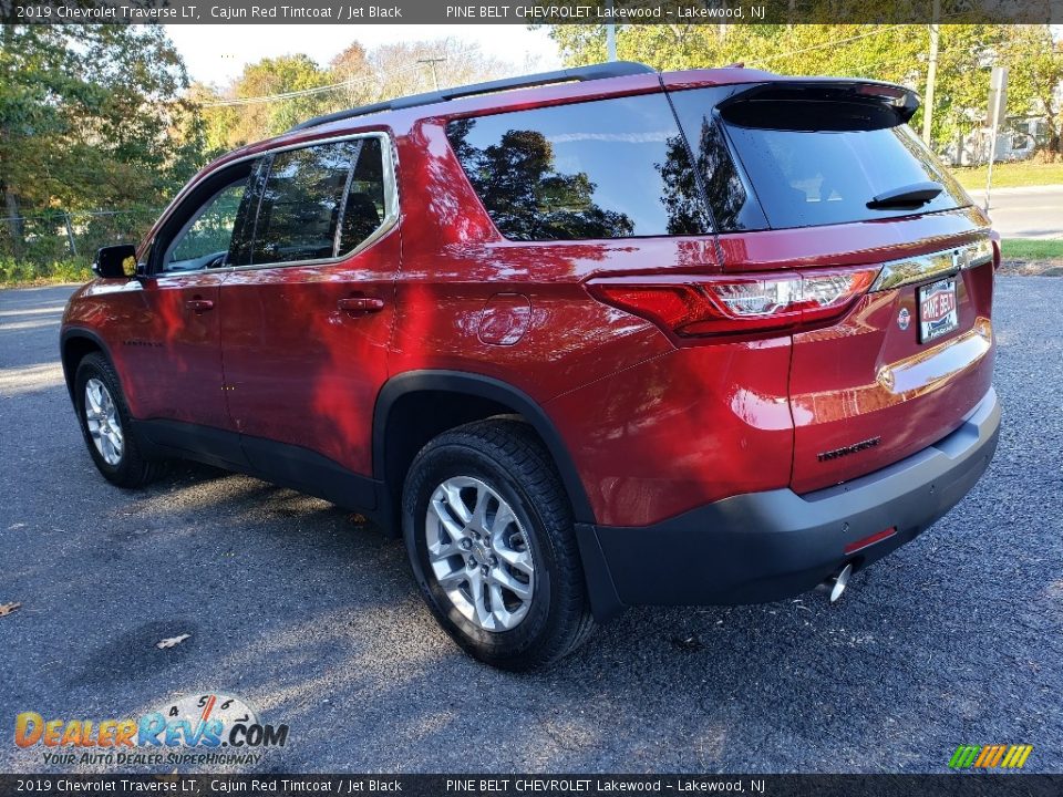 2019 Chevrolet Traverse LT Cajun Red Tintcoat / Jet Black Photo #4