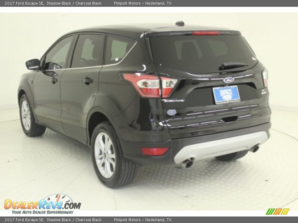 2017 Ford Escape SE Shadow Black / Charcoal Black Photo #5