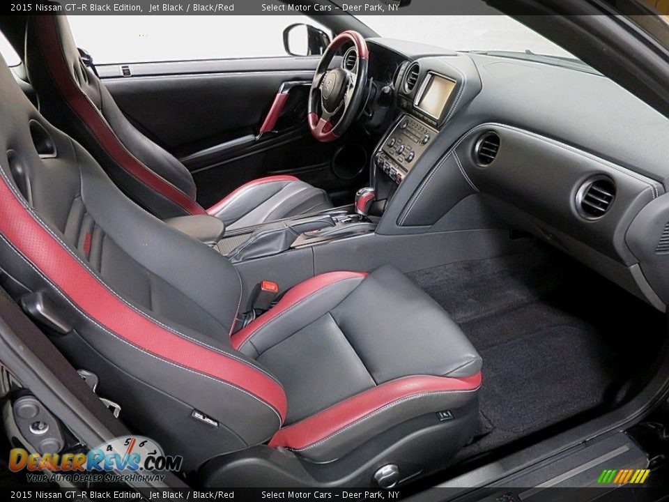 Front Seat of 2015 Nissan GT-R Black Edition Photo #14